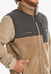 Quiksilver SHALLOW - Weste - timber wolf