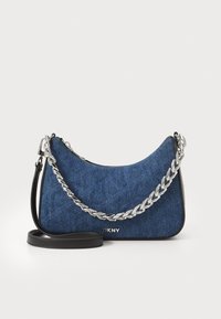JENNA DEMI CROSSBODY - Handväska - denim/black