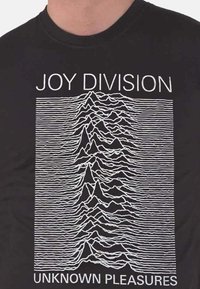 Paradiso Clothing JOY DIVISION UNKNOWN PLEASURES GRAPHIC PRINT UNISEX - Print T-shirt - black