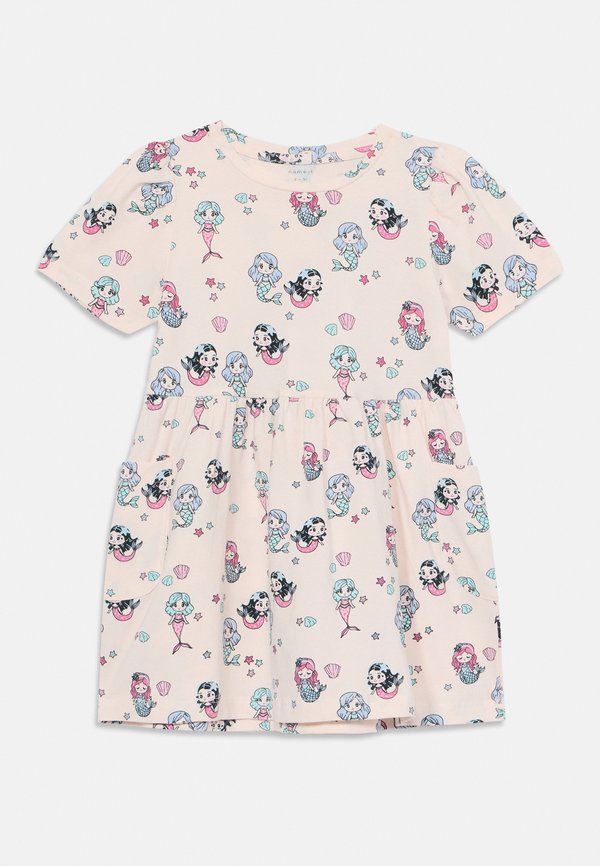 NMFFENJA - Jersey dress - pearl