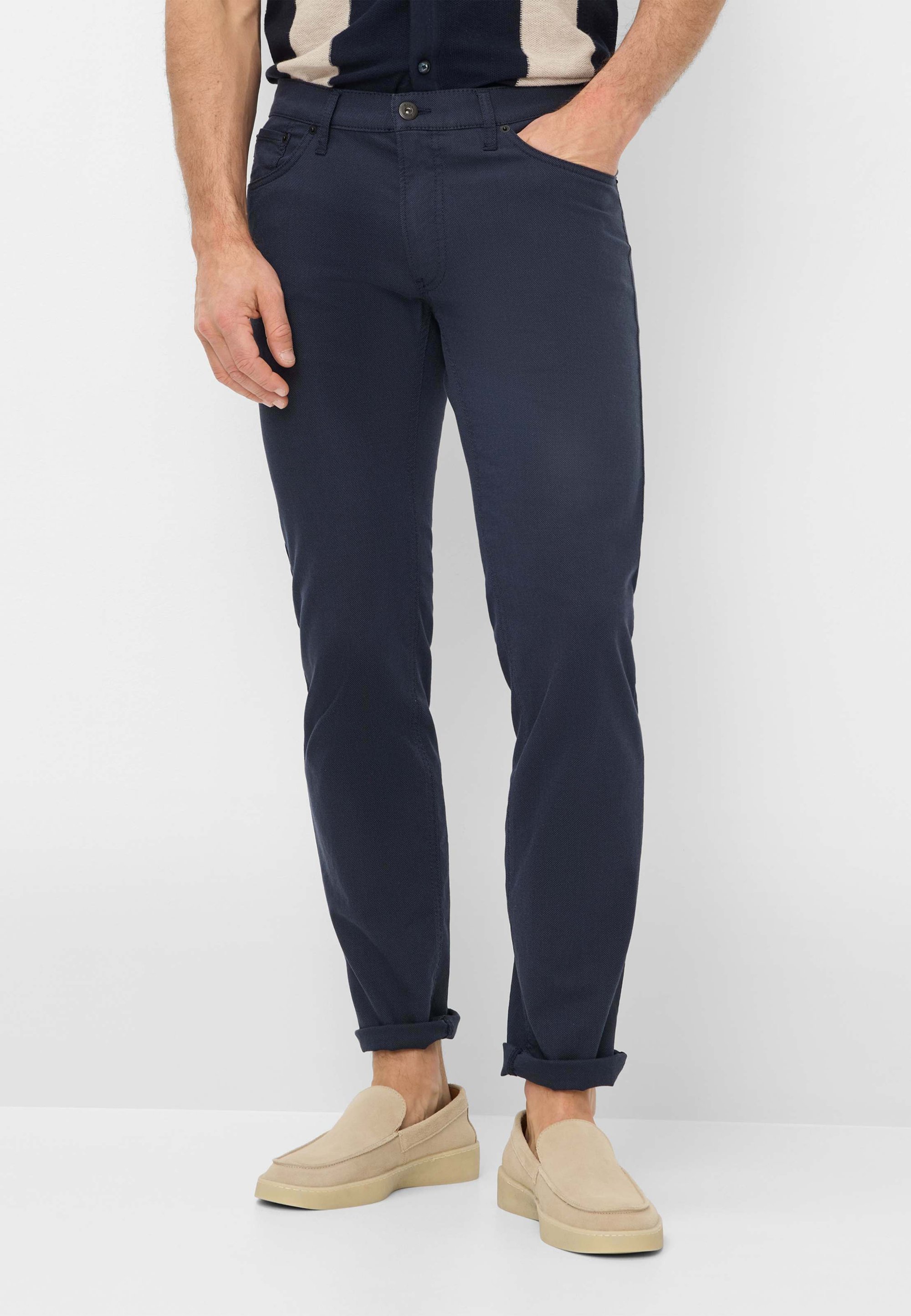 BRAX STYLE CHUCK Pantaloni navy/blu scuro