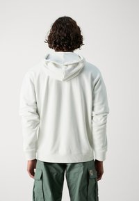 Hollister Co. RELAXED - Tröja med dragkedja - off-white