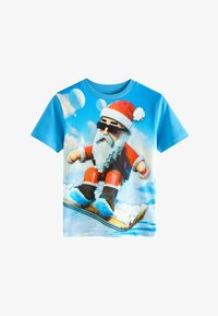 Unausgewählt, blue santa pixel