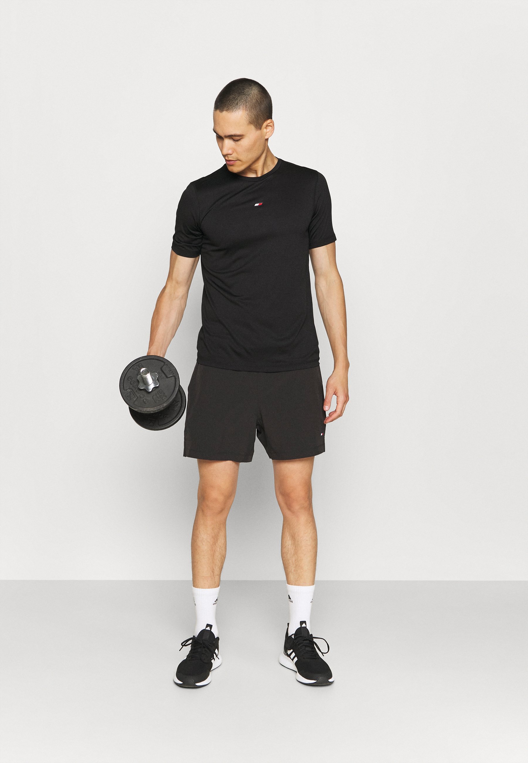 Uomo MOTION FLAG TRAINING TEE - T-shirt basic Uomo MOTION FLAG TRAINING TEE - T-shirt basic