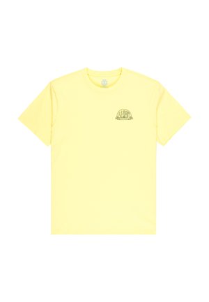 Element, SPINNER - T-shirt con stampa - yellow