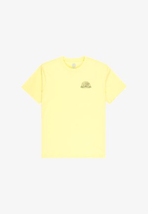Element, SPINNER - T-shirt con stampa - yellow