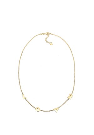 Elli LOVE WORDING - Necklace - gold-coloured