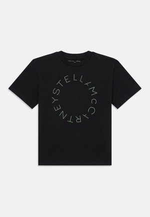 Stella McCartney Kids TEE UNISEX - Camiseta estampada - black