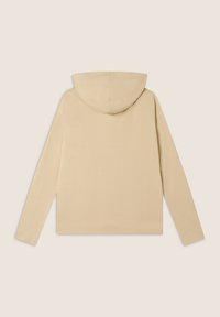 Freddy CON CAPPUCCIO ANIMALIER E ZIP FRONTALE - Sudadera con cremallera - irish cream zebra animalier