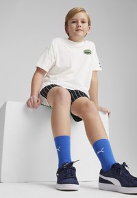 Puma FOR THE FAN GRAPHIC - T-shirt con stampa - white
