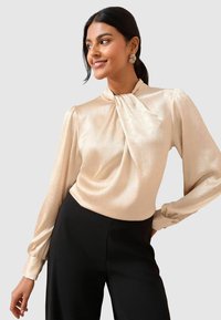 REGULAR FIT - LONG SLEEVE  - Blouse - cream