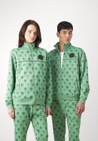 Carlo Colucci TRACKSUIT JACKET UNISEX - Cipzáras pulóver - light green