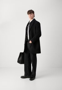 Tommy Hilfiger COAT - Klasisks mētelis - black