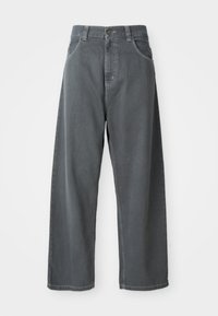 BRANDON PANT CLARK - Jeans Relaxed Fit - graphite stone dyed