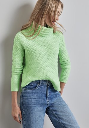 Street One Strickpullover - grün