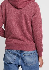 Hollister Co. Sudadera con cremallera - bordeaux