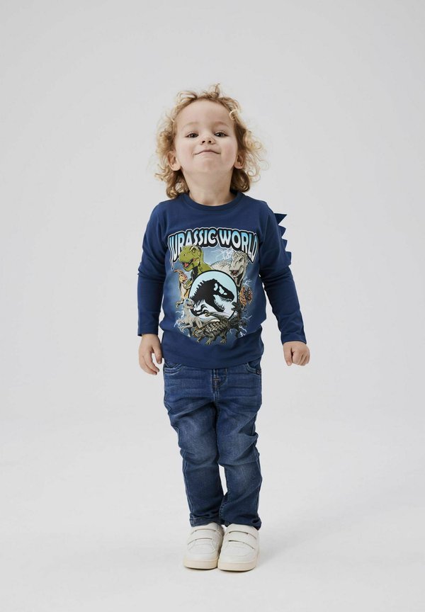 JURASSIC PARK - Long sleeved top - dark denim