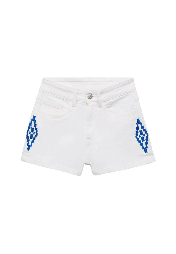 WITH EMBROIDERED DETAIL - Denim shorts3