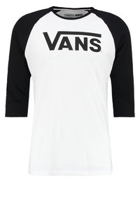 MN VANS CLASSIC RAGLAN - Camiseta de manga larga - white/black