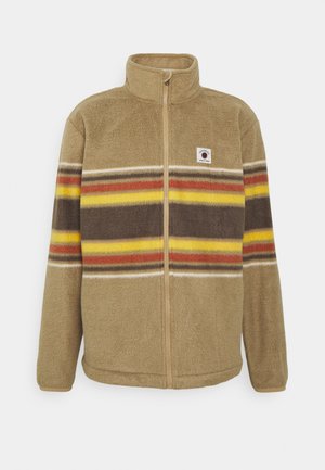 CLEAN COASTS PRINT - Fleece jacket - brown