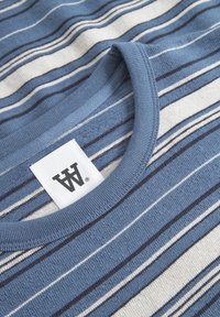 DOUBLE A BY W.W. EASTON - T-Shirt print - bluefin stripe