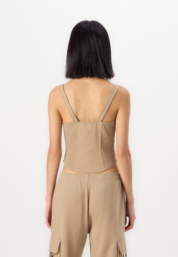 LENNOX TANK - Top - silver taupe3