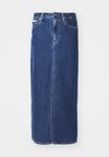 MAXI SKIRT - Τζιν φούστα - denim dark