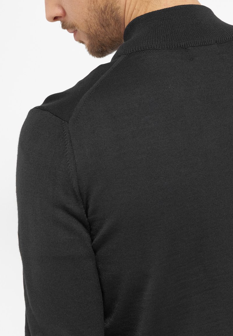 Herren Strickjacken | Belika BERLIN Strickjacke black/schwarz - MX61599 Herren Strickjacken | Belika BERLIN Strickjacke black/schwarz - MX61599