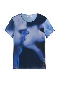 KISS SHORT-SLEEVE - Tričko s potlačou - blue