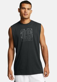 Under Armour SLEEVELESS CURRY SLVS - Top - black