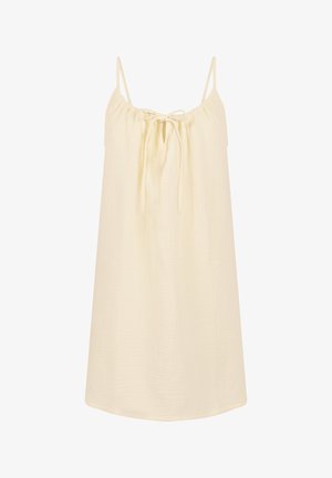 Hunkemöller, HUNKEMÖLLER MUSLIN SLIPDRESS - Nachthemd - yellow