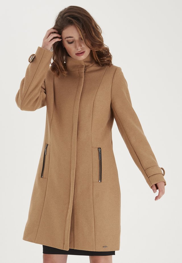 FRLAWOOLY - Classic coat - chipmunk