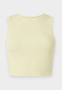 ONLVILMA CROPPED TANK - Débardeur - double cream