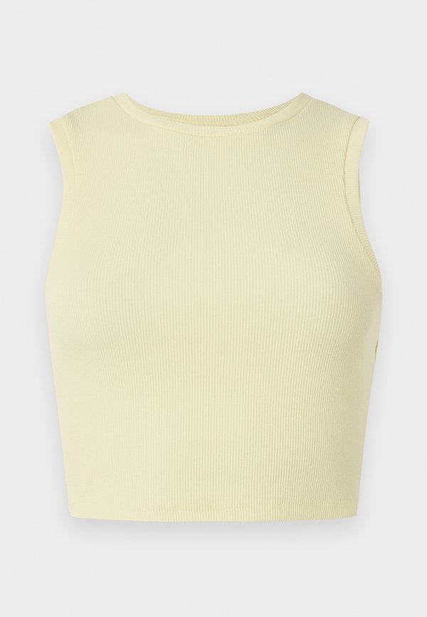ONLVILMA CROPPED TANK - Top - double cream4