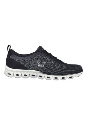 Skechers GLIDE-STEP HEAD START  - Sneaker low - bkw black white