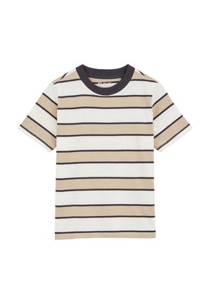 RIDGE - Trükipildiga T-särk - beige