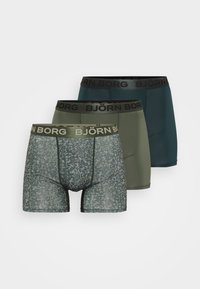 Não selecionado, petrol/olive