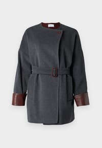 CRETA - Klasický kabát - grigio melange