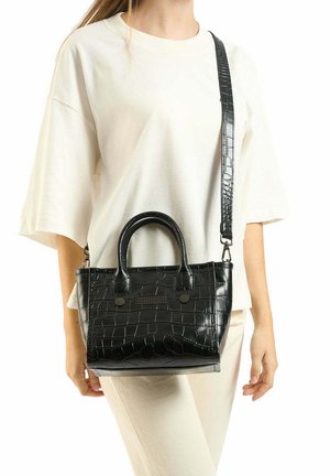 CLIO CROCO - Handtas - black