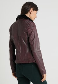 Maze MORELIA - Lederjacke - plum