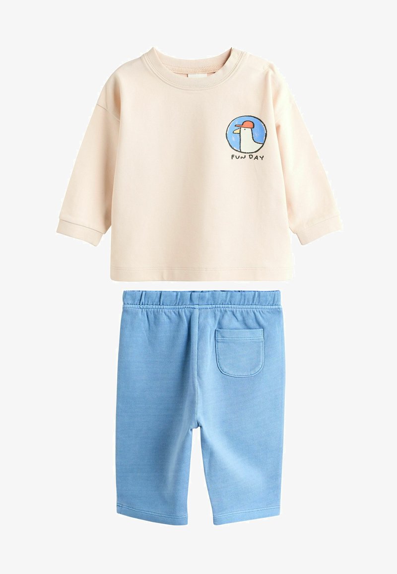 Next 2 PIECE SET - Legingi — bikses - blue seagull
