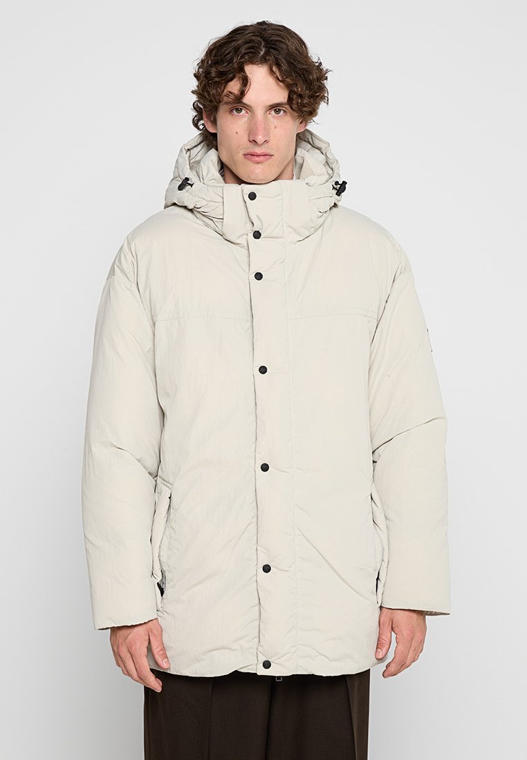 Boss Wintermantel crème