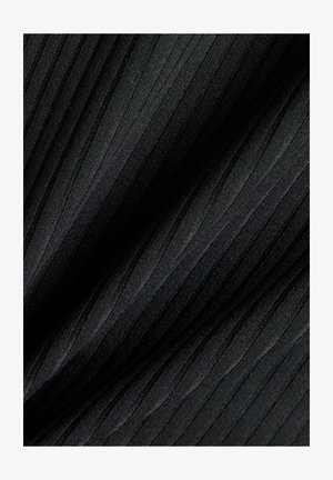 New Balance, RIBBED FITTED T-SHIRT - T-shirt basique - black