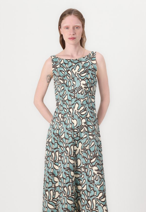 XENIA PANEL MIDI DRESS - Day dress - ocean corals4