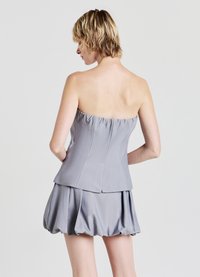 Calliope CON BOTTONI - Top - grigio medio melange