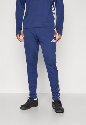 TIRO25 ESSENTIALS WINTERIZED TRAINING PANTS - Tracksuit bottoms - team navy blue/red/white