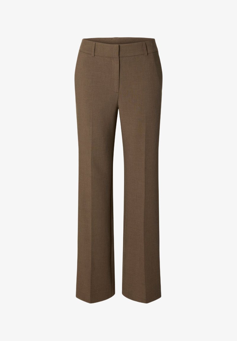 Selected SLWRITA MW WIDE PANT MEL NOOS Trousers Chocolate Chip selected-slwrita-mw-wide-pant-mel-noos-trousers-chocolate-chip