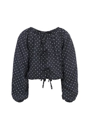 STRIKJES MIDNIGHT STARS - Blouse - antraciet dessin