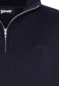 Schott Strickpullover - bleu marine