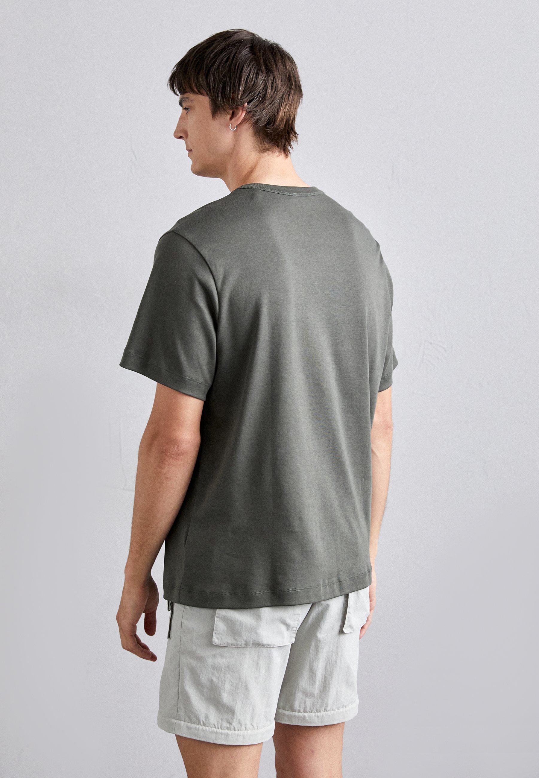 Helmut Lang LOGO TEE - T-Shirt print - graphite/grau - Zalando
